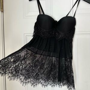 Women’s Sexy Lace Lingerie Dress Babydoll Nigtwear